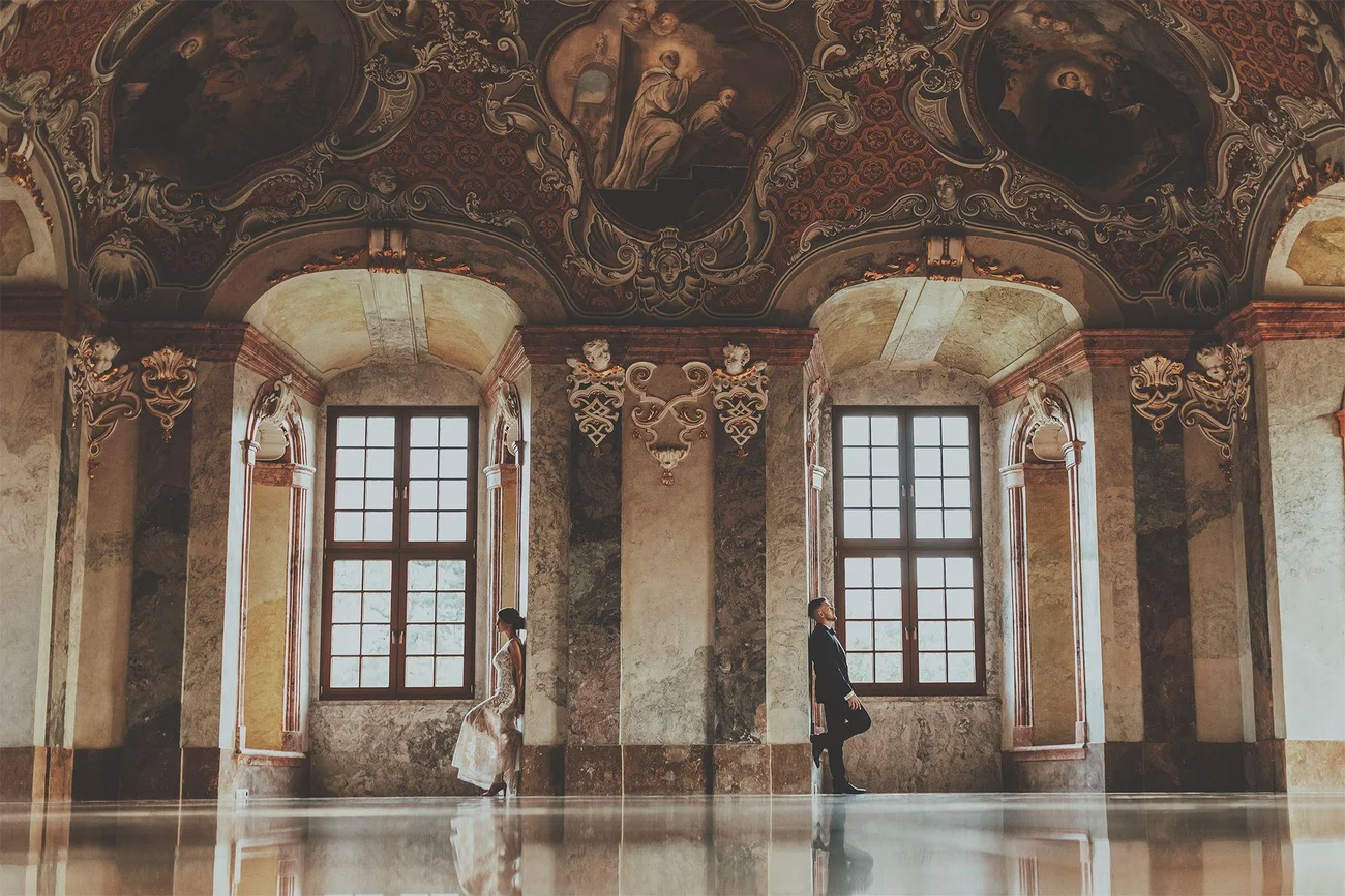 Sesja w Klasztorze - plener z bajki