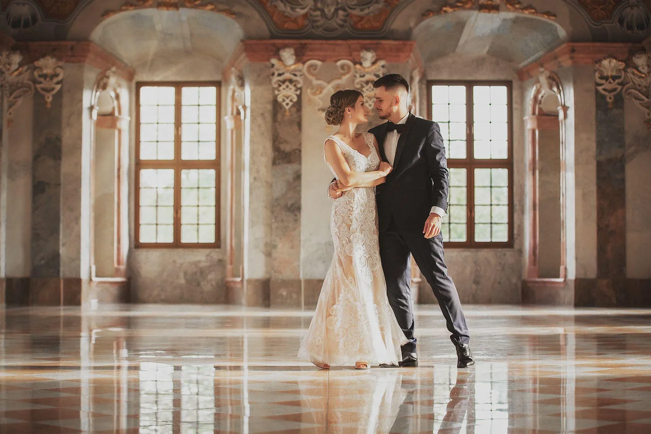 Zdjęcia ślubne Lubiąż