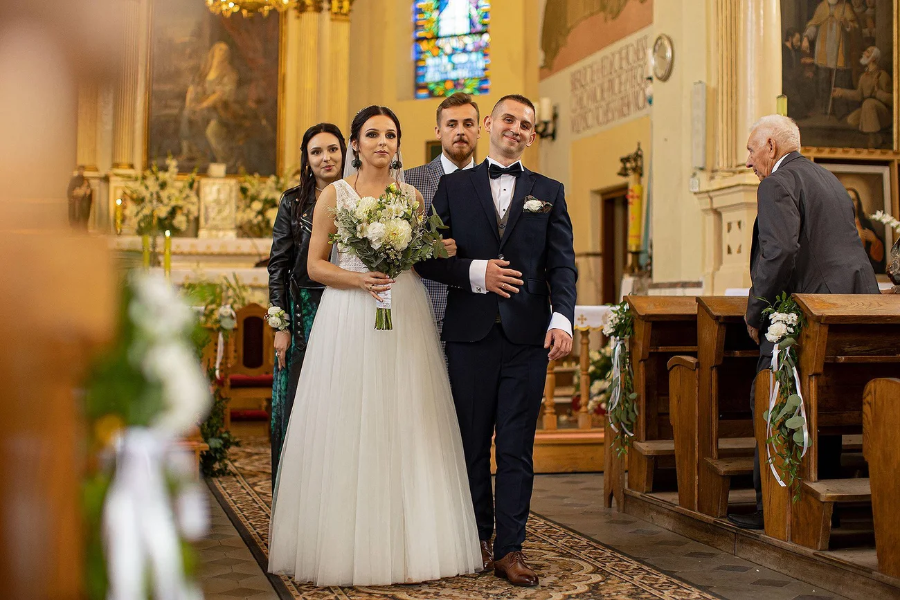 Kasia i Adam - zdjęcia ślubne Bełchatów