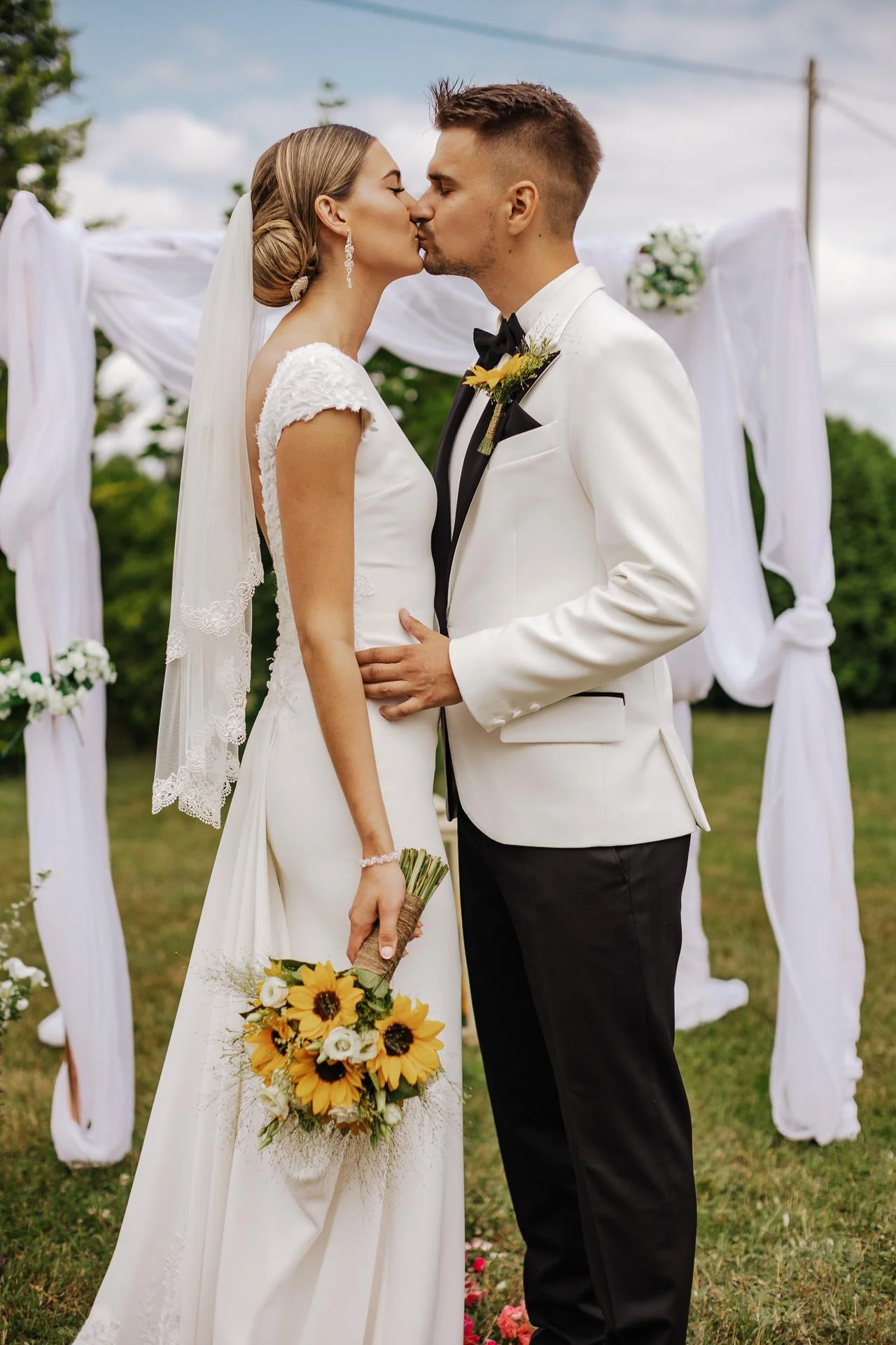 portret nowożeńców