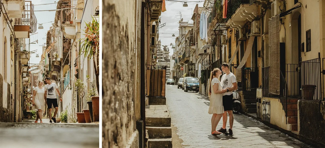 Włoskie uliczki sesja