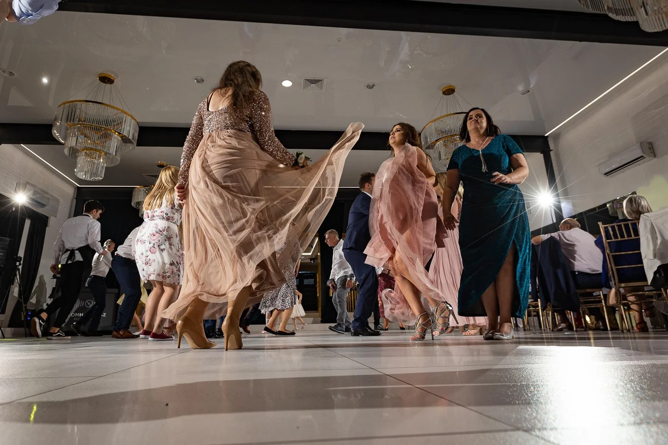 Taniec w Kalinowym Parku w Sosnowcu