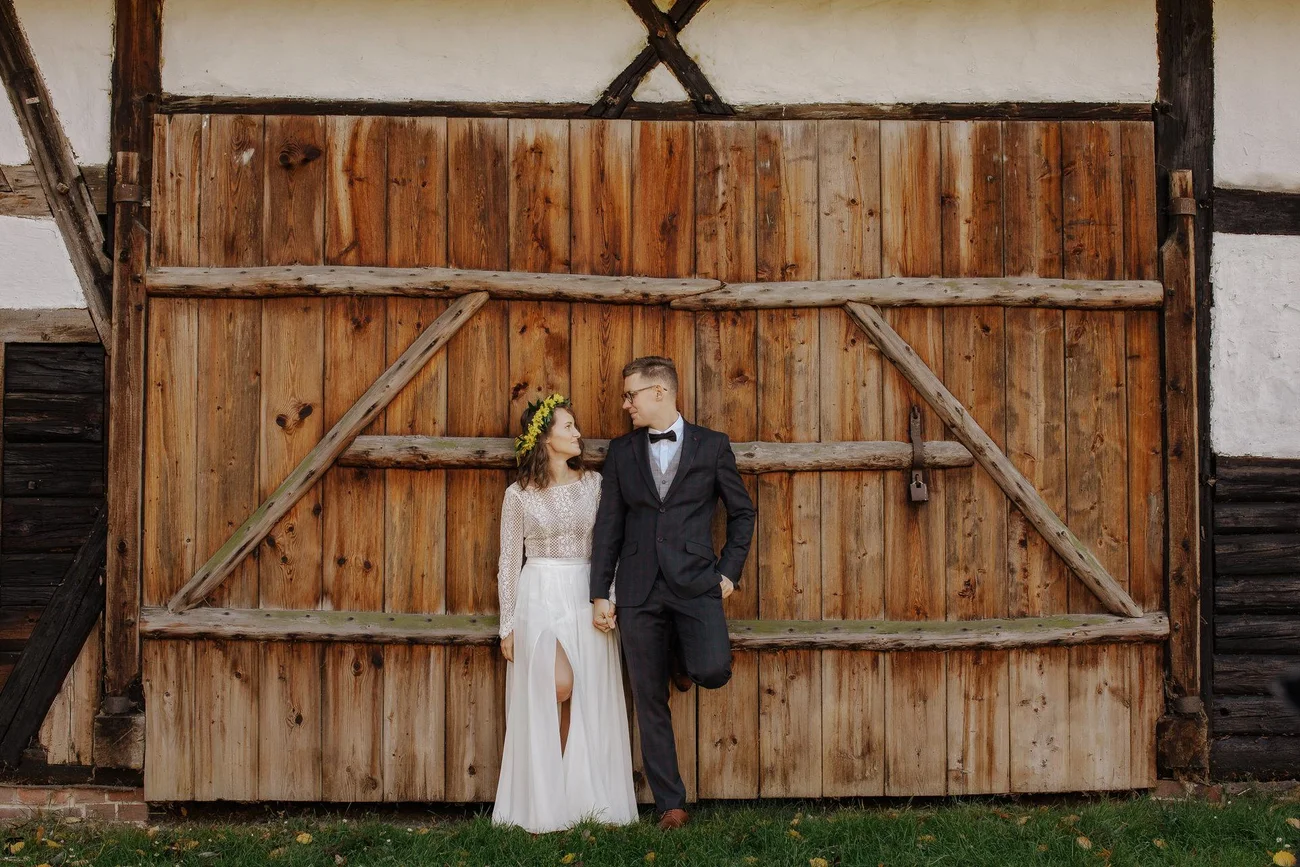 Judyta i Grzegorz- plener ślubny w Muzeum Wsi Opolskiej