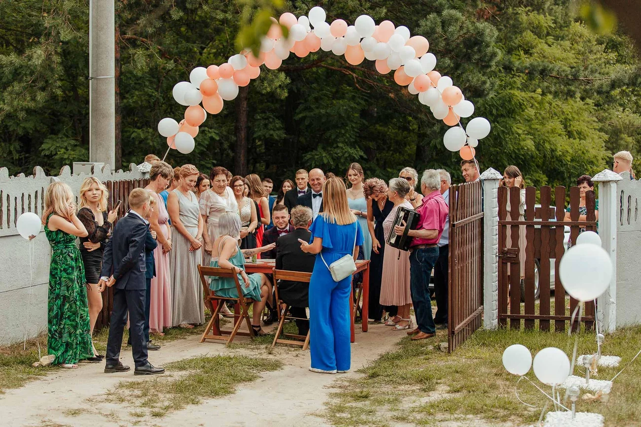 Bramka ślubna - wykupiny