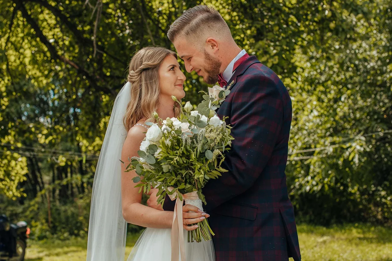 Portret przyszłej pary młodej