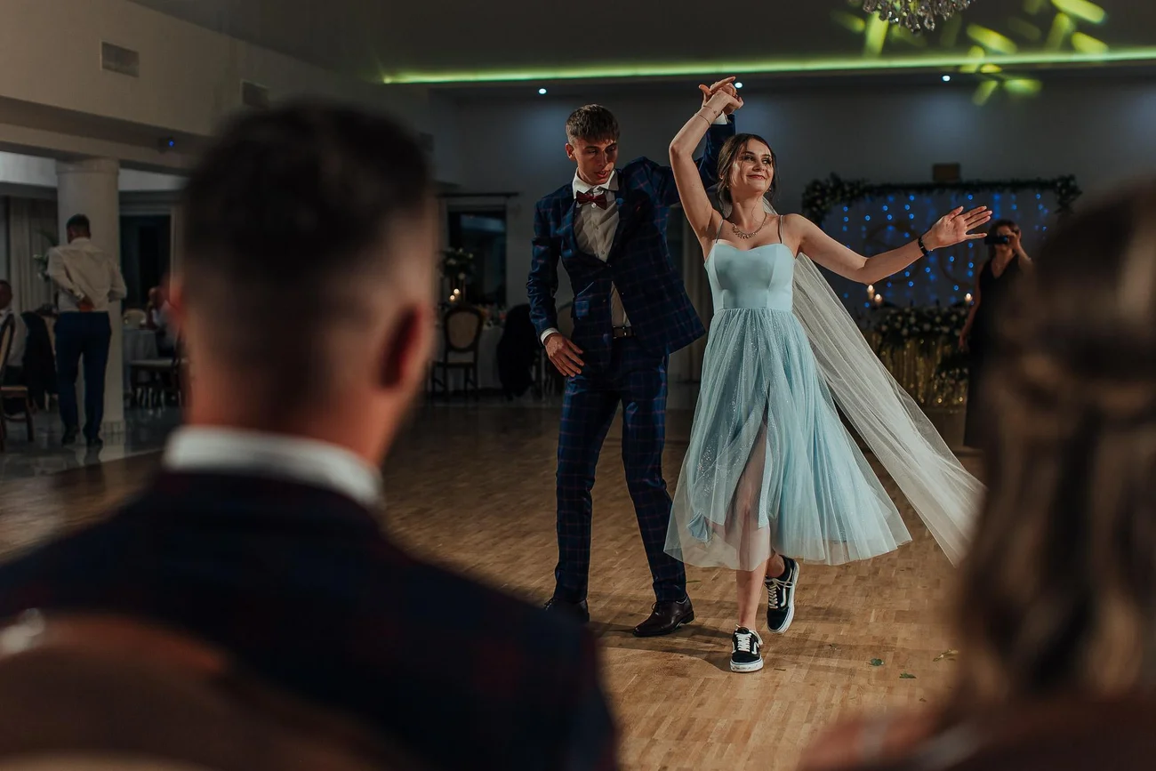 Taniec nowej pary młodej