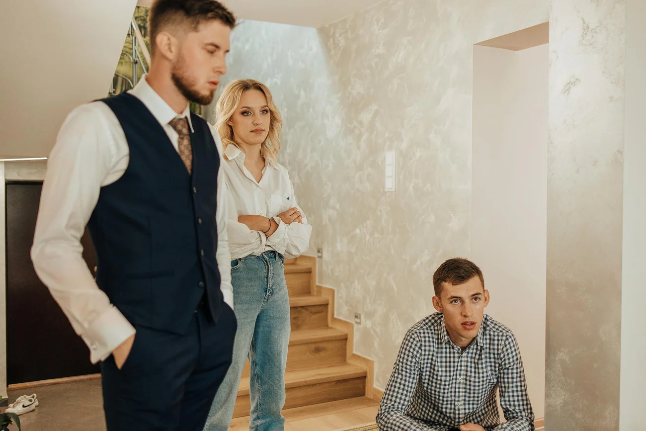 Przygotowania pan młody