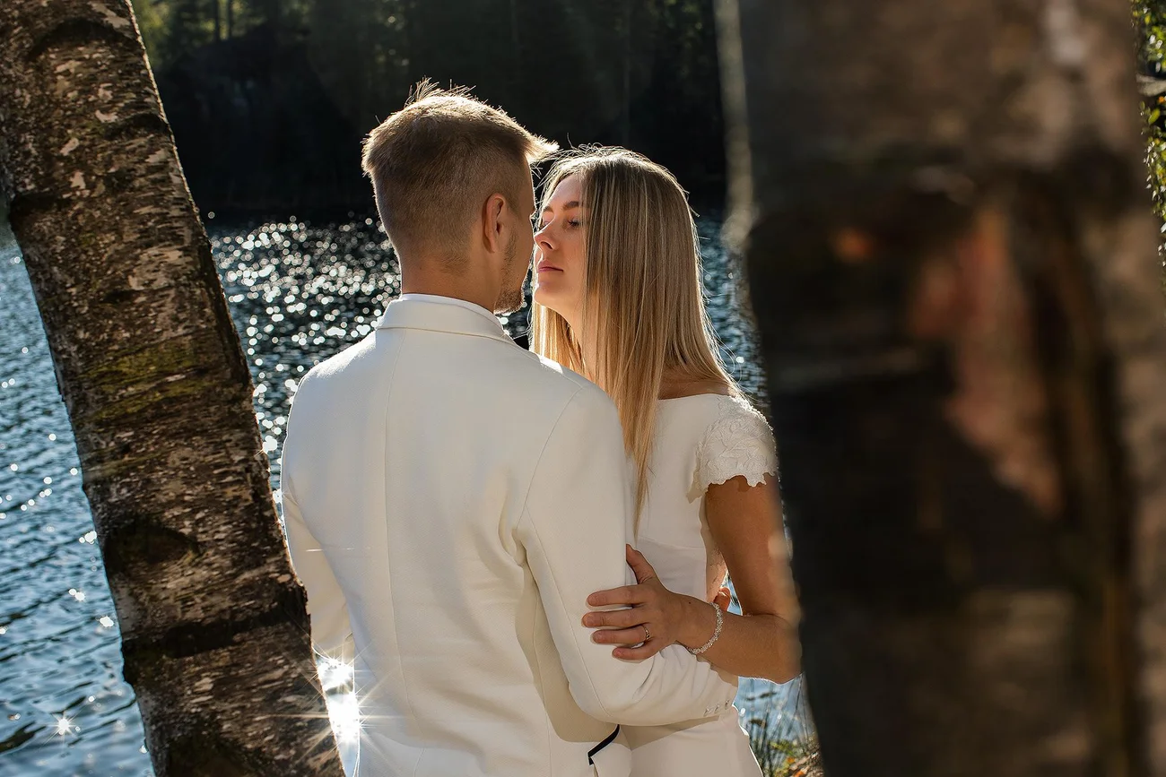 Wspaniała pamiątka z pleneru ślubnego w Adršpach