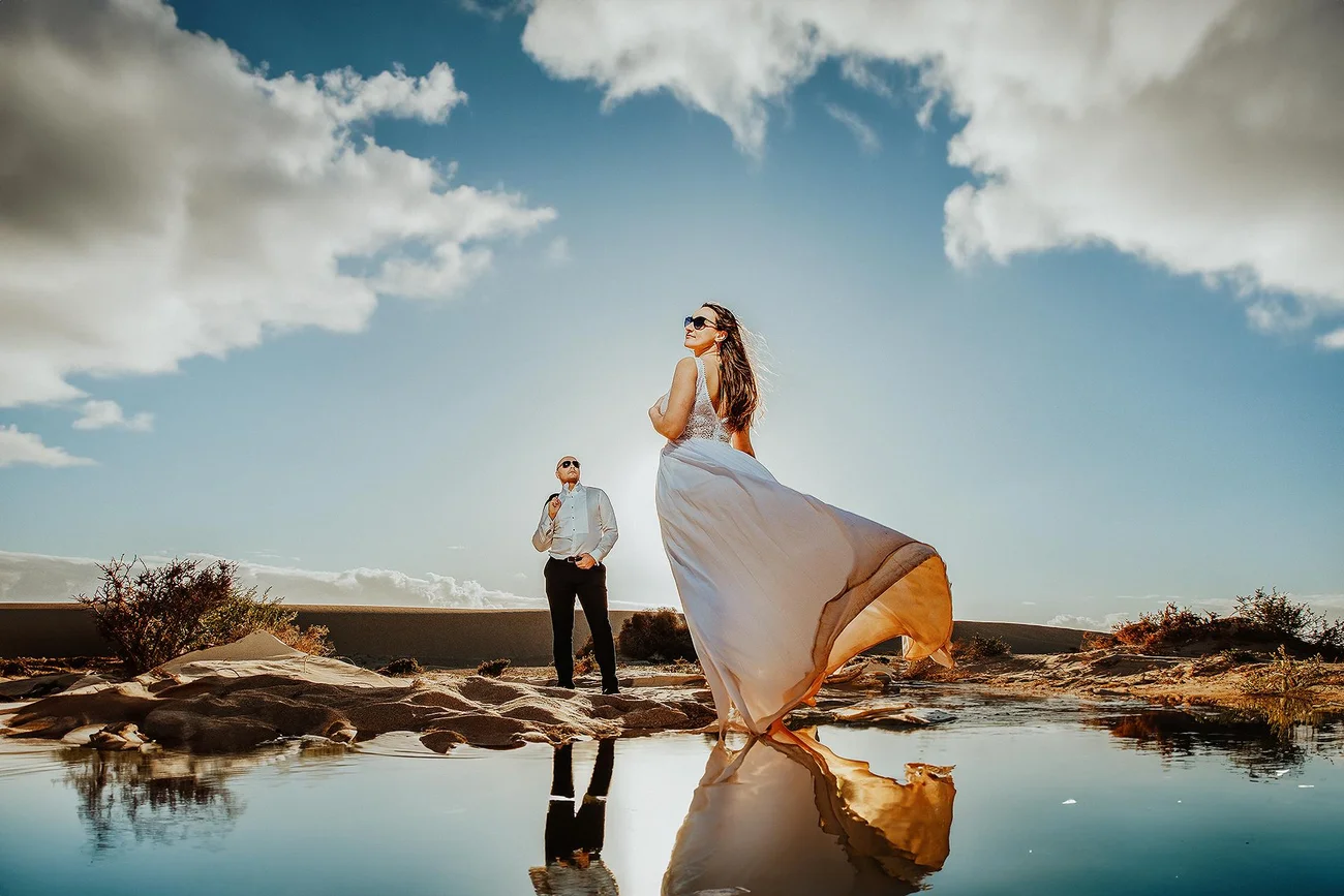 Sesja na Fuerteventurze - ślub z bajki