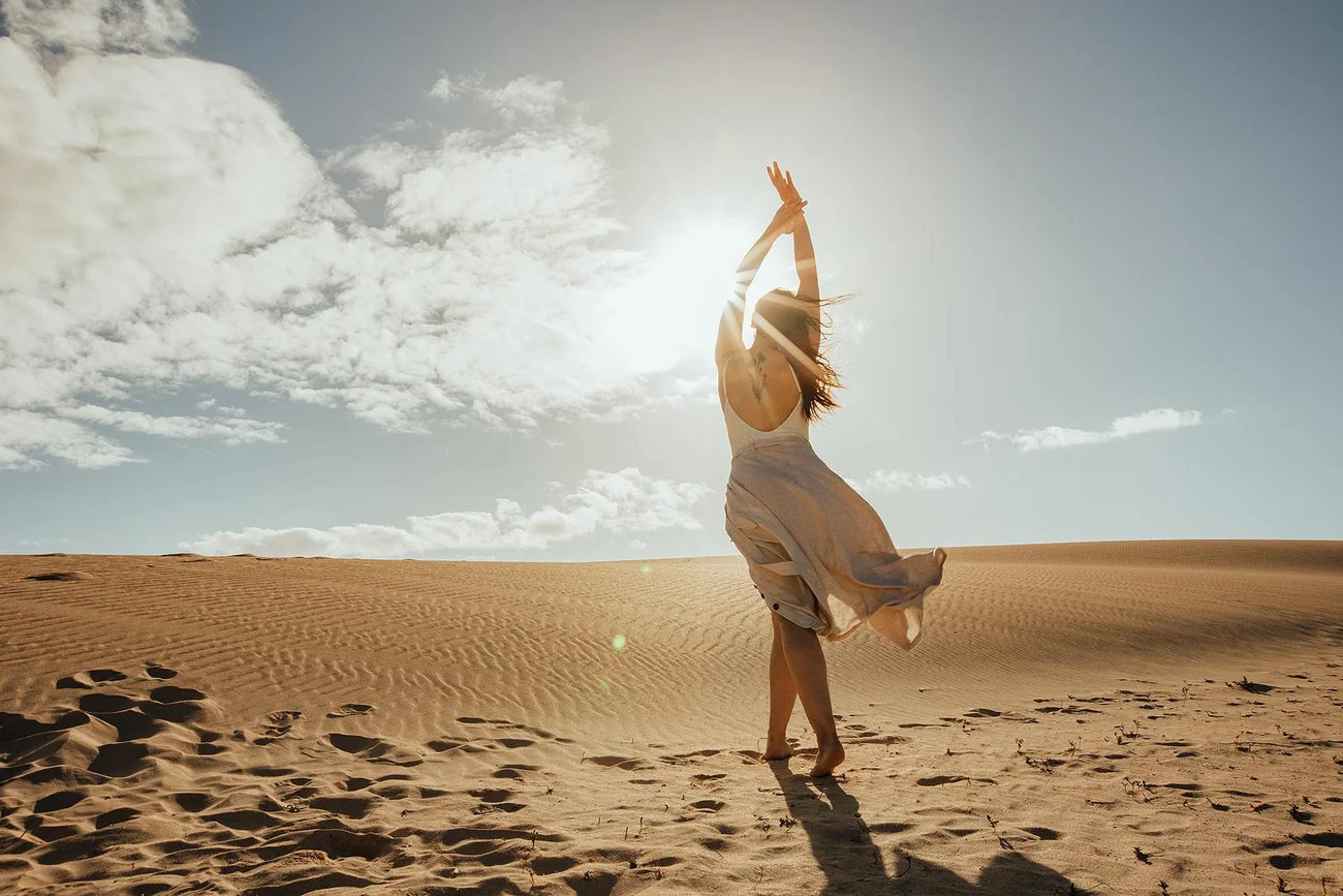 Sesja na wydmach Fuerteventura