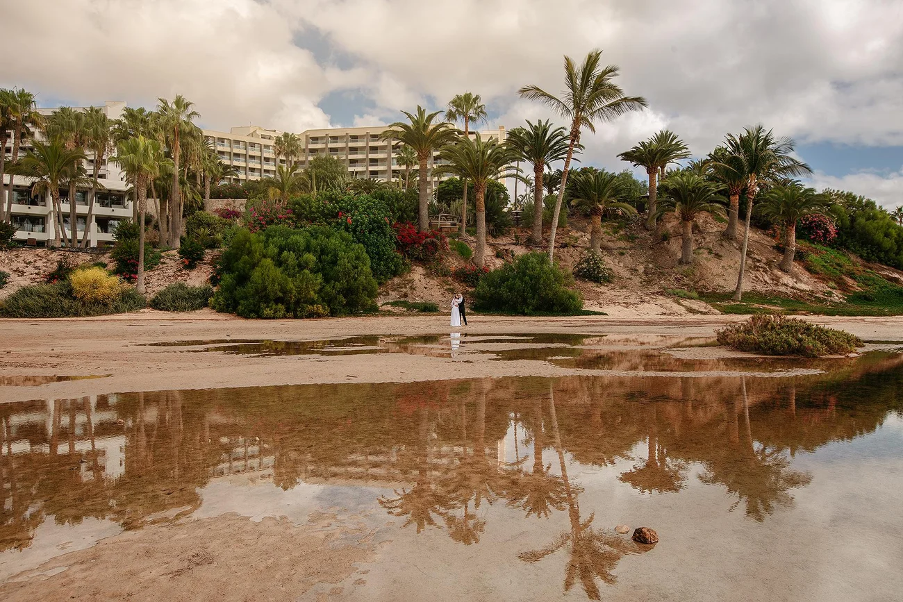 Sesja zdjęciowa na plaży na Fuerteventurze