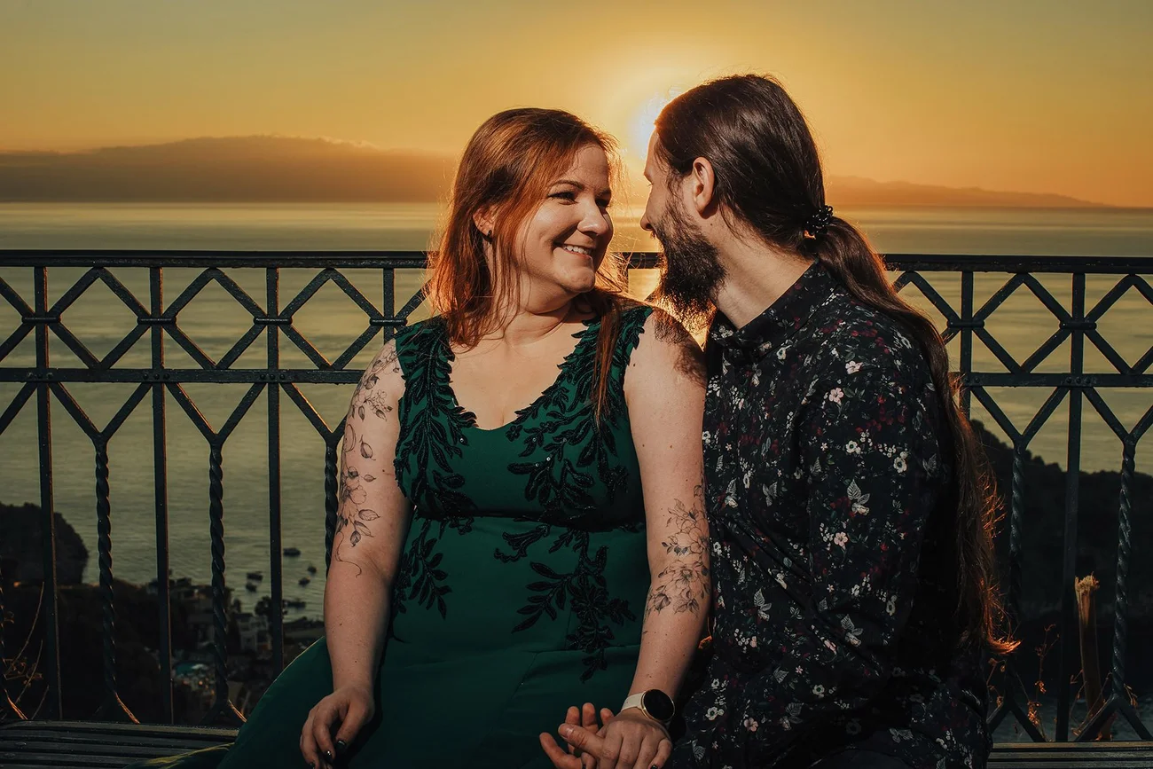 Para - sesja zdjęciowa w Taorminie