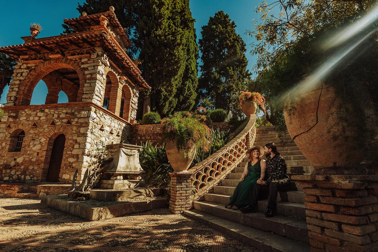 Sycylia Villa Comunale Di Taormina