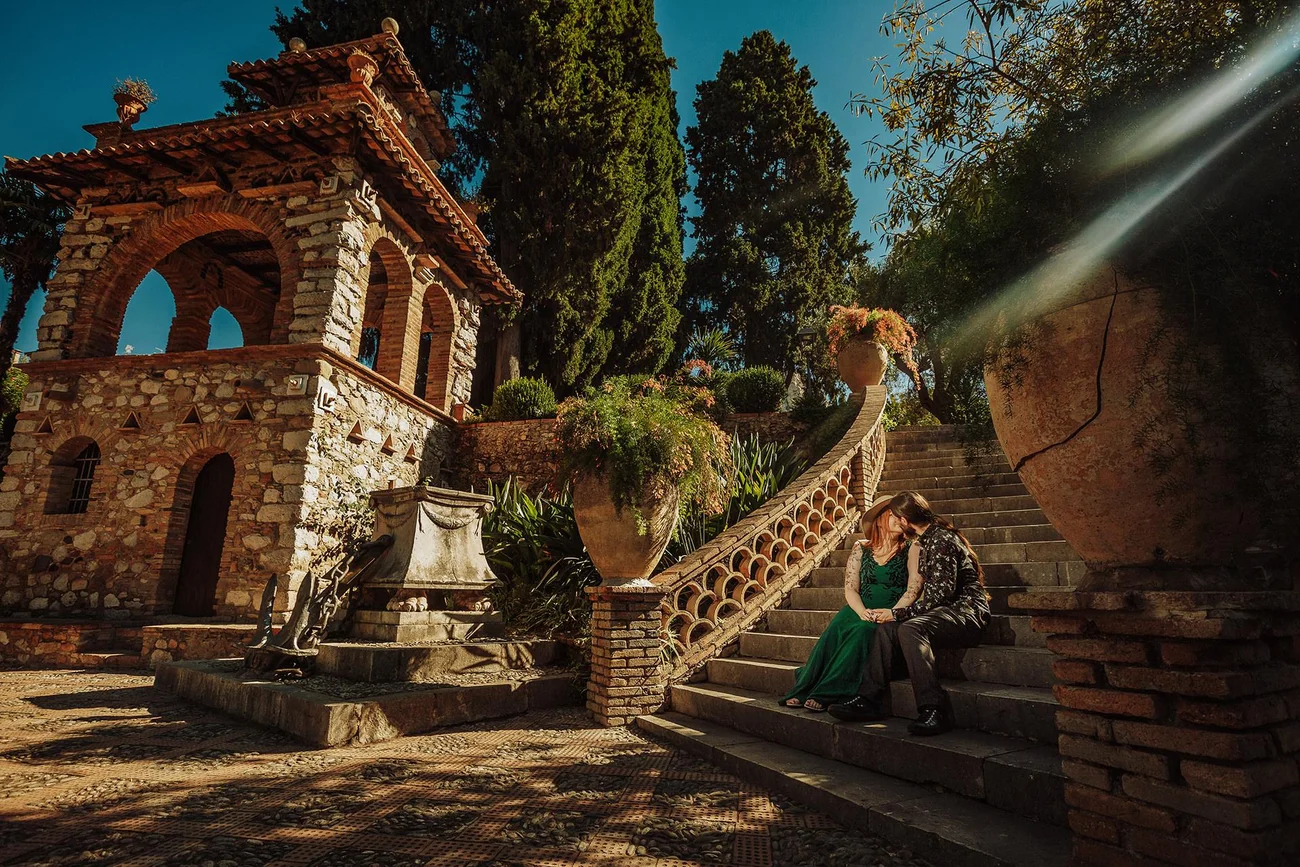 Taormina Villa Comunale Di Taormina