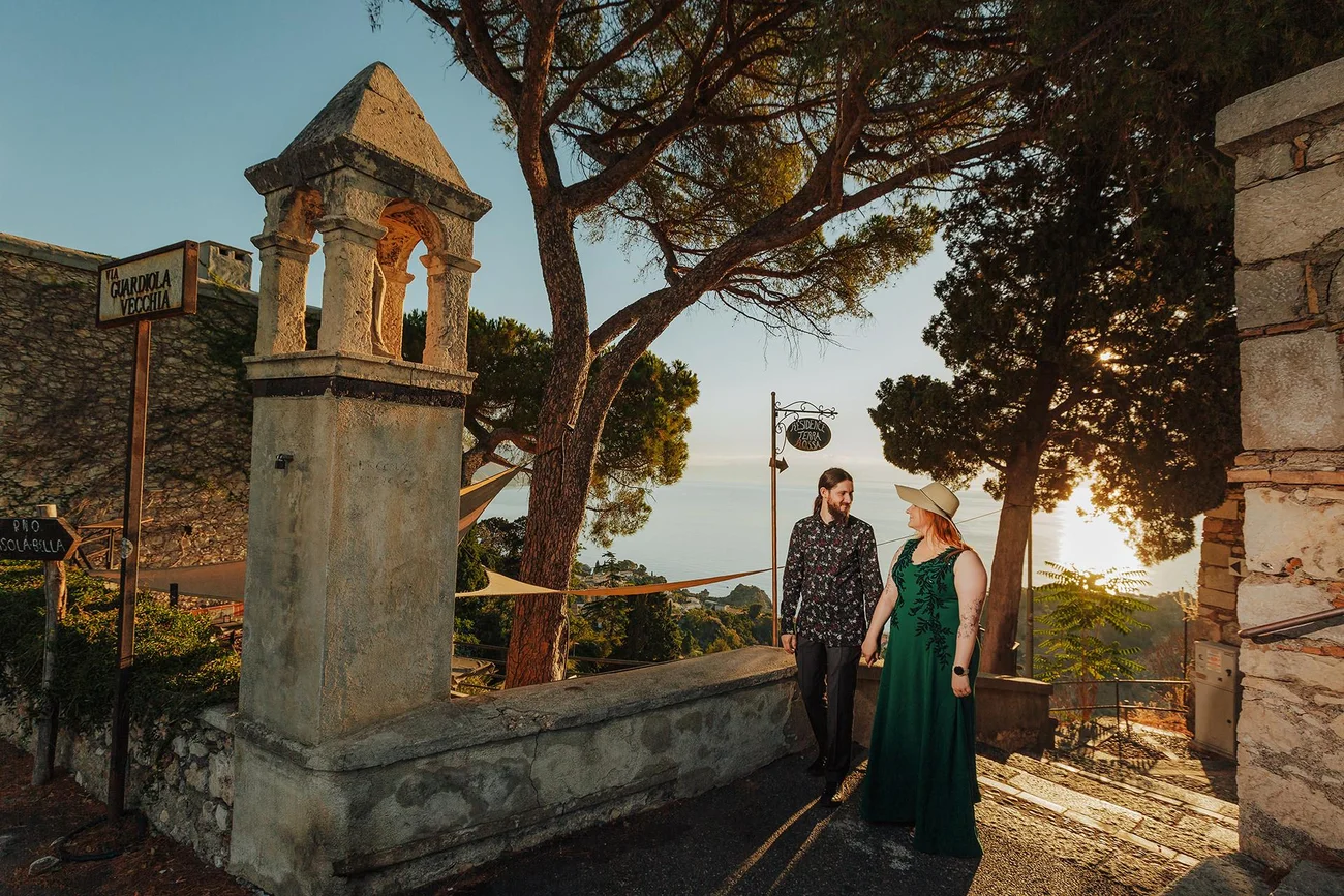 Zejście na Isola Belle