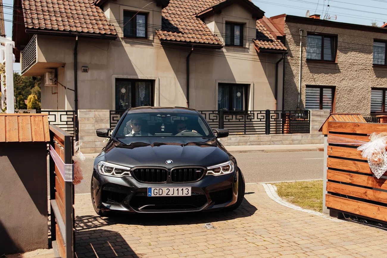 Auto do ślubu - bmw
