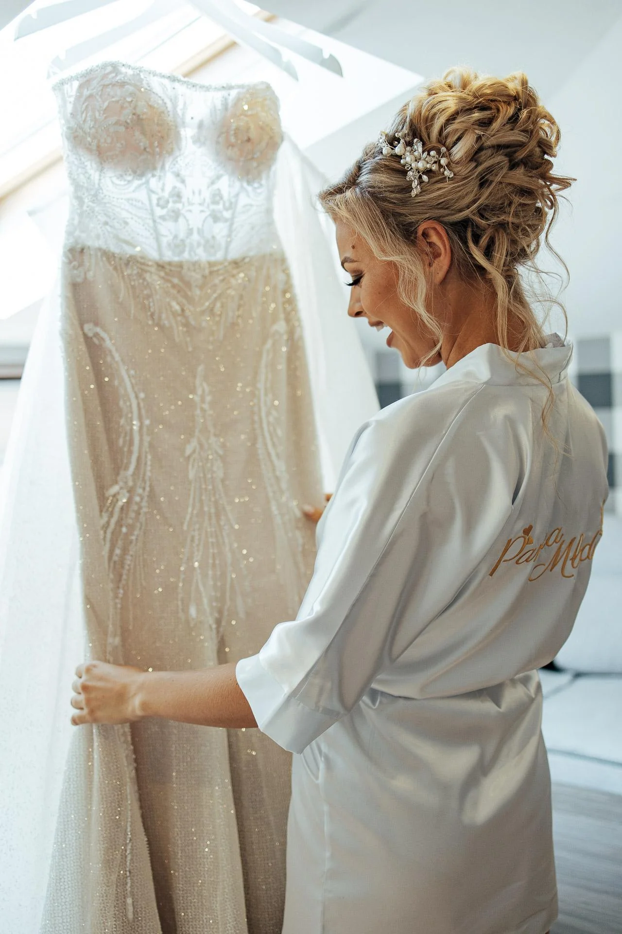 Przygotowania panny młodej