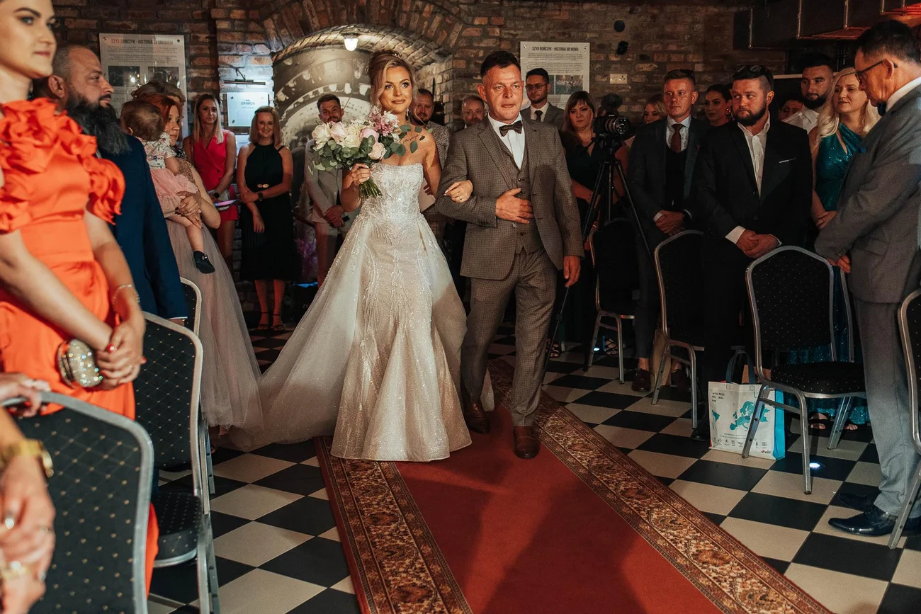 Wejście z tatą na ślub