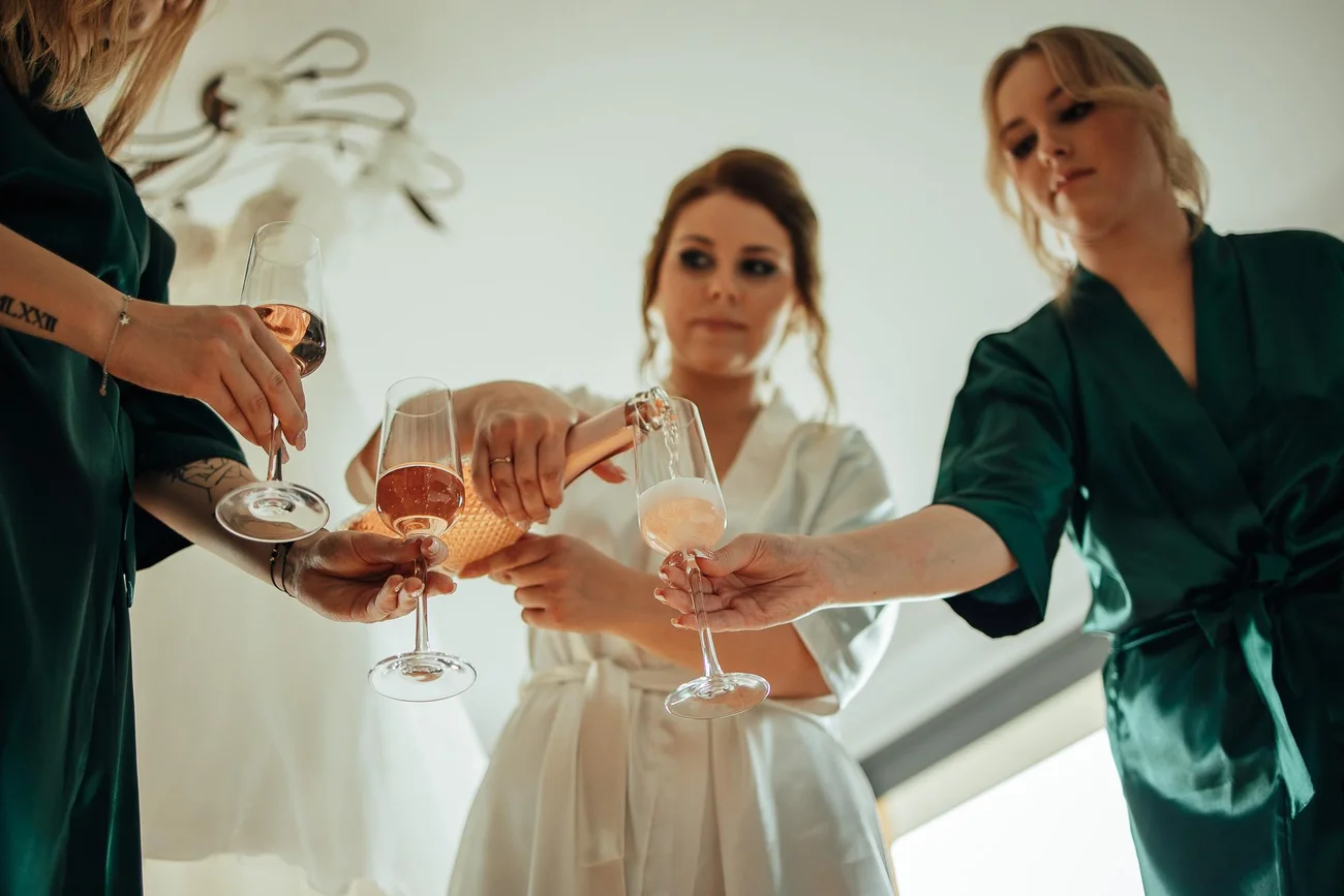 Dziewczyny na przygotowaniach