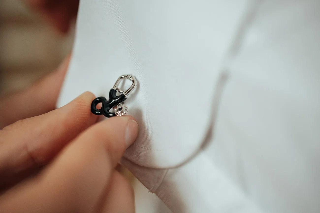 Przypinki pana młodego