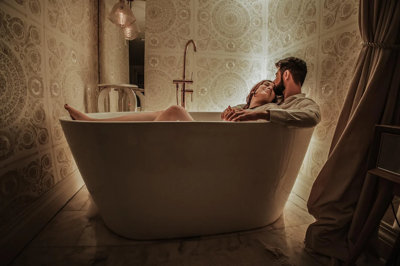 Sesja zdjęciowa w wannie - Łódź