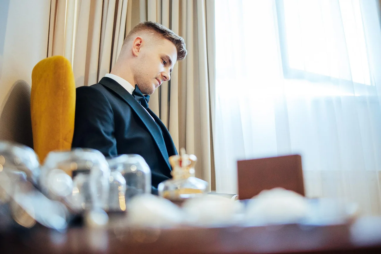 Listy miłosne - pan młody