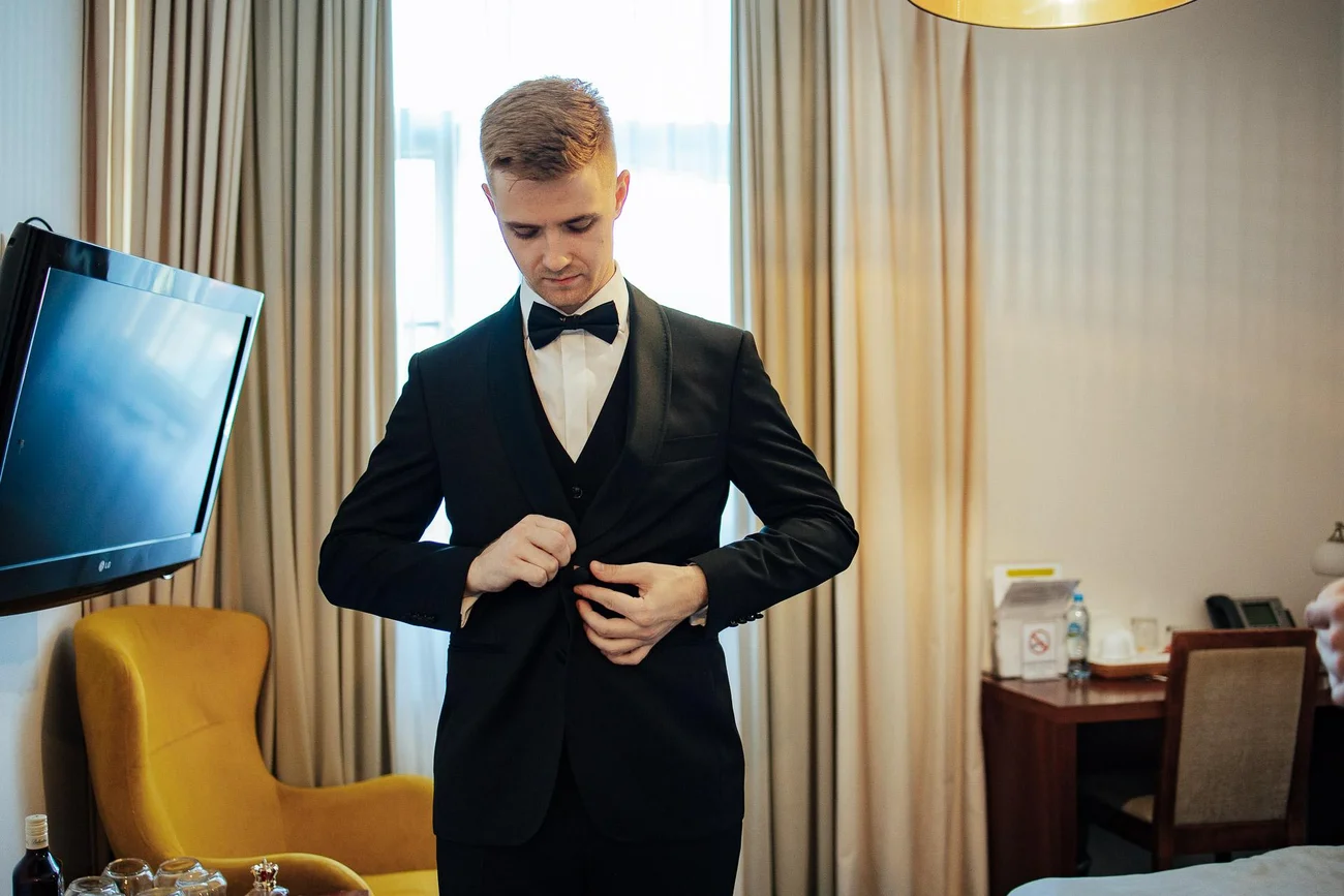 Pan Młody przed ślubem