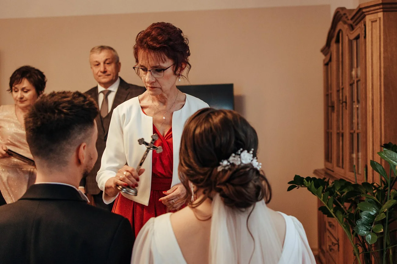 Błogosławieństwo pary młodej