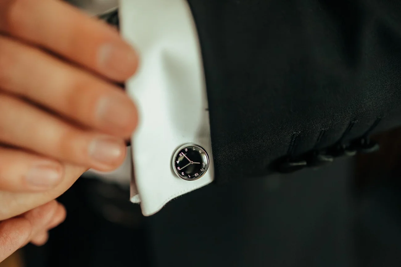 spinki garniturowe pana młodego