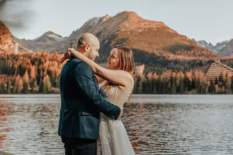 Plener ślubny na Słowacji- Štrbské Pleso - Paulina i Konrad