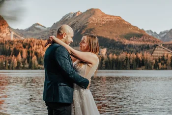 Plener ślubny na Słowacji- Štrbské Pleso - Paulina i Konrad