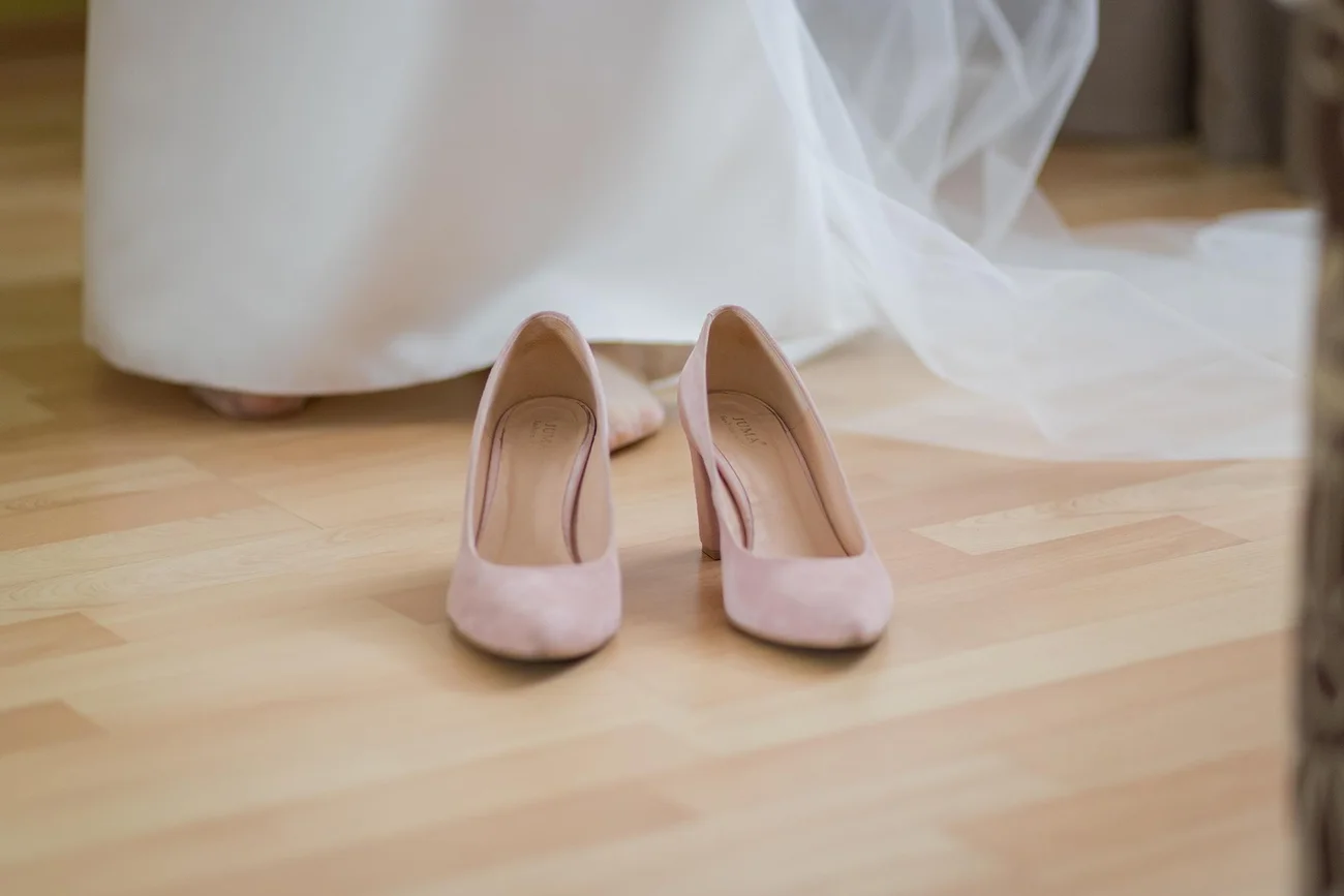 Buty ślubne szpilki