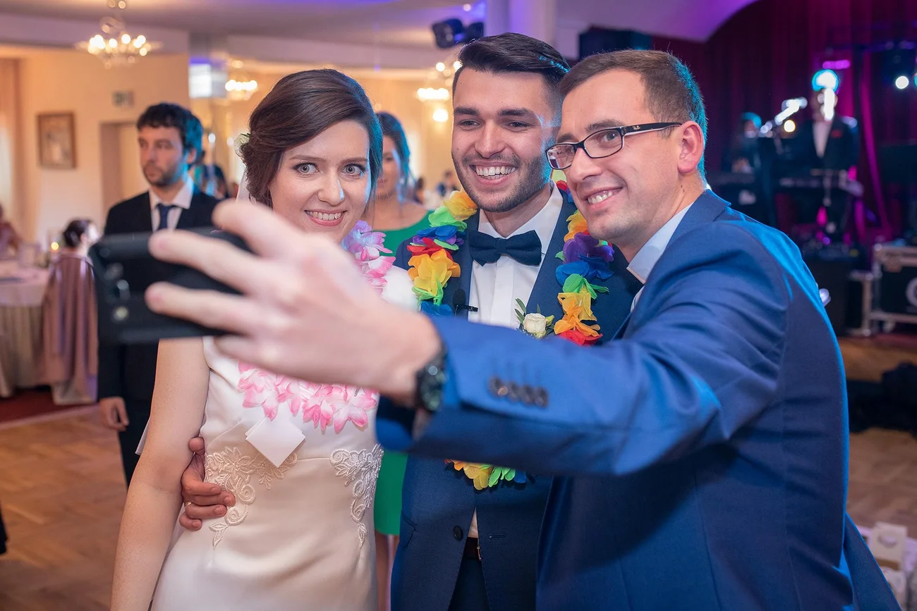 Selfie na weselu