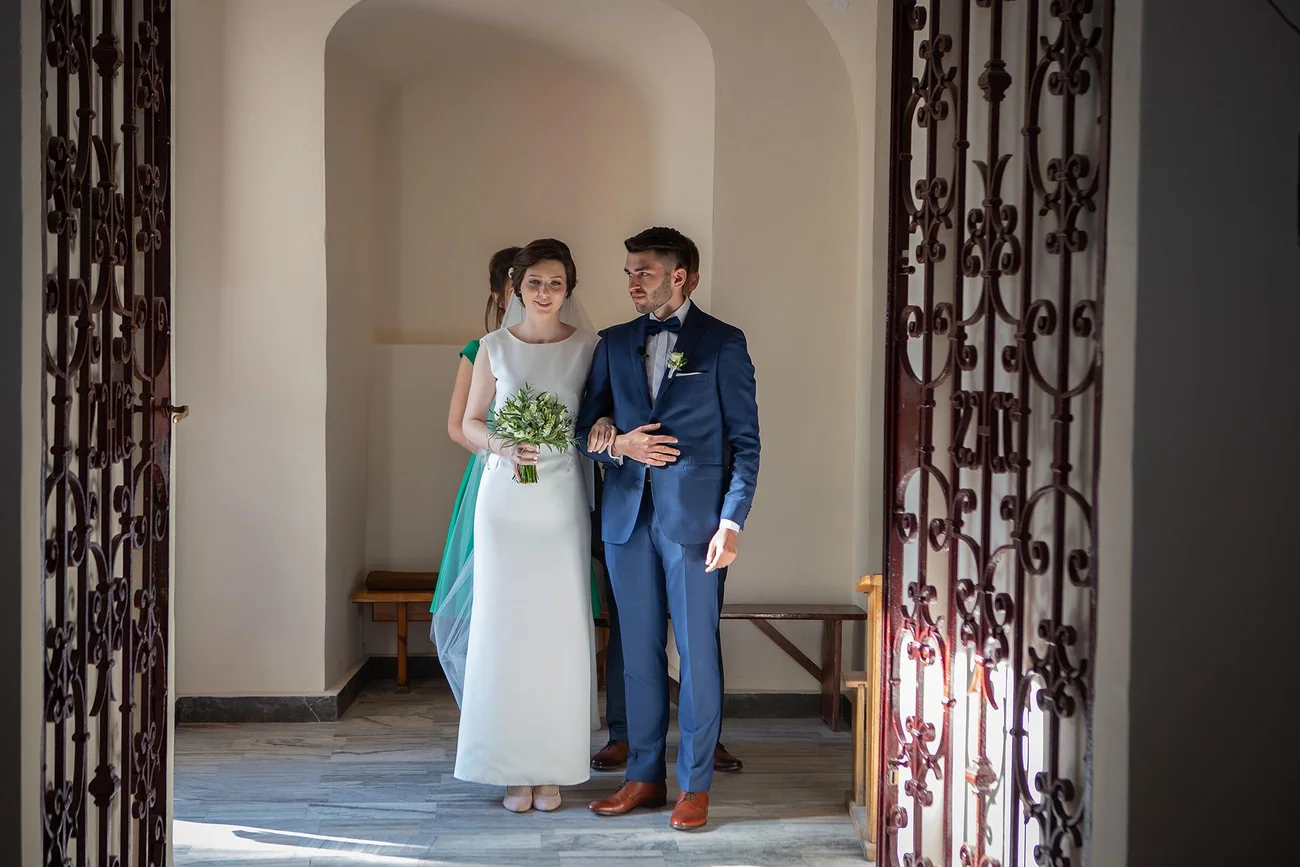 Ślub w Pajęcznie - para młoda