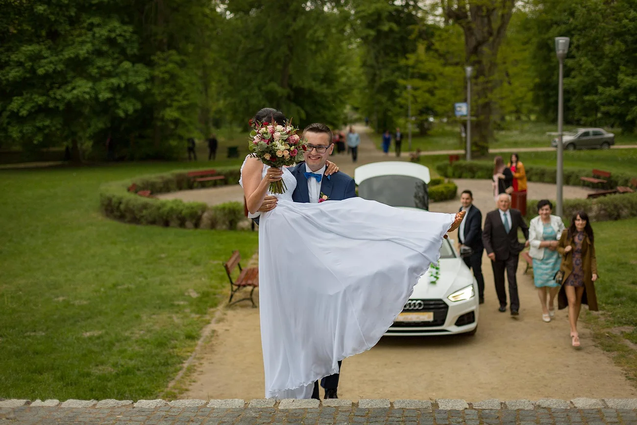 Wejście na zamek Uniejów