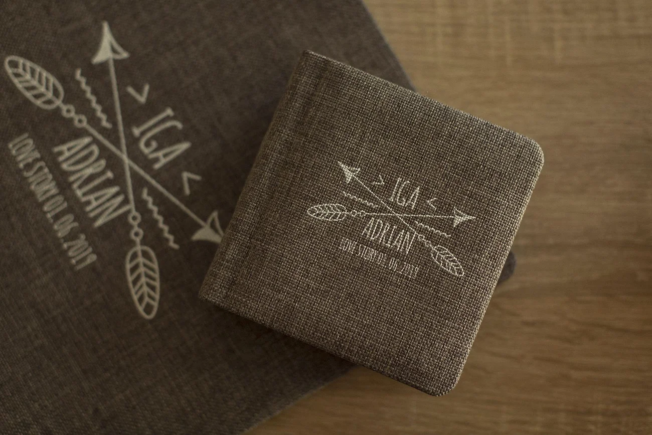 Etui na ślubną pamiątkę