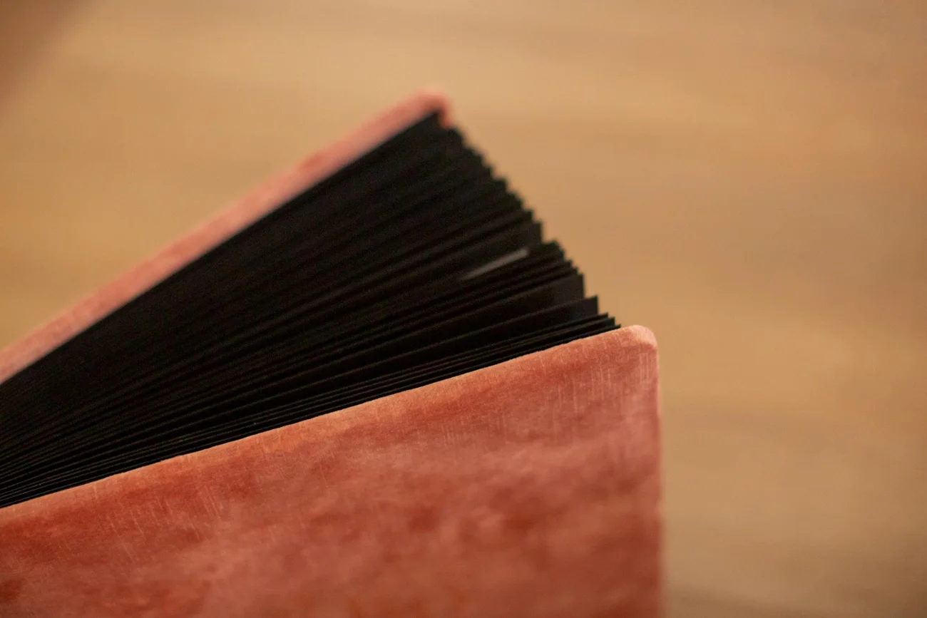 Różowy album tradycyjny