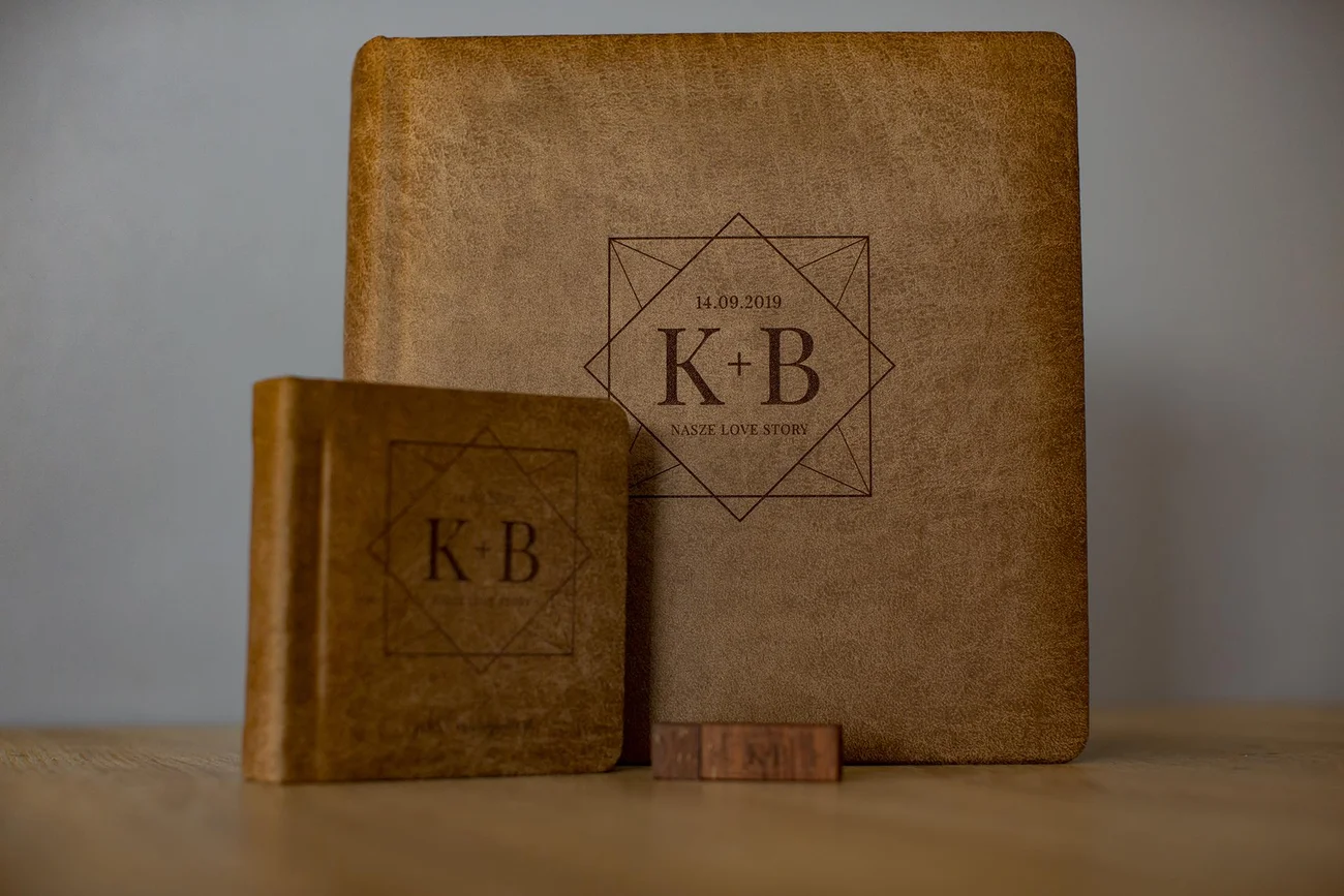 Zestaw album pendrive i pudełko