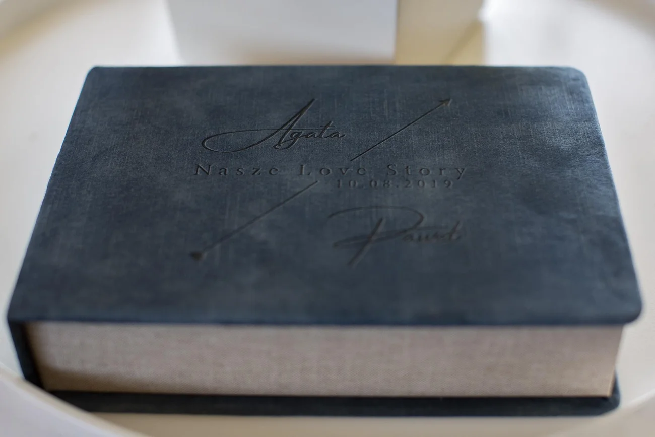 Pudełko na odbitki z grawerem