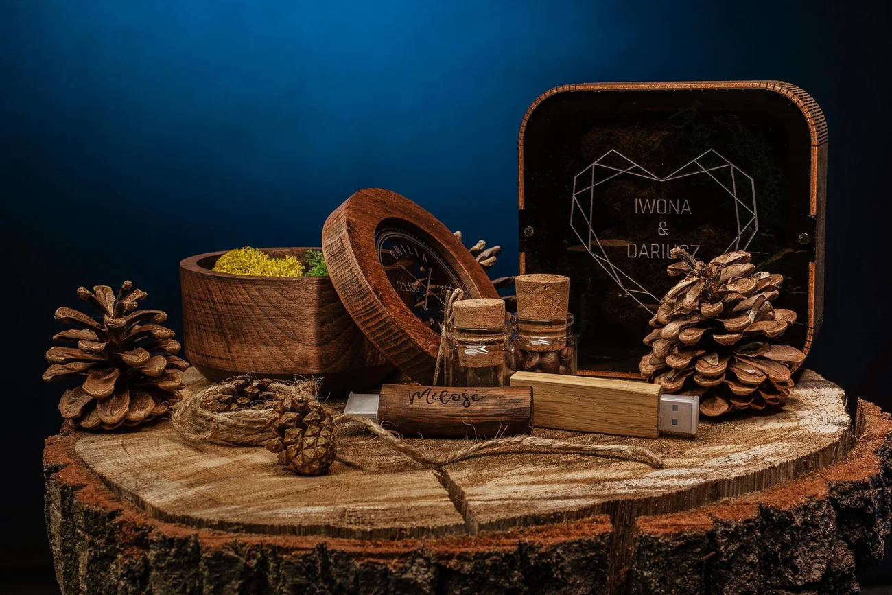 Drewniane materiały foto