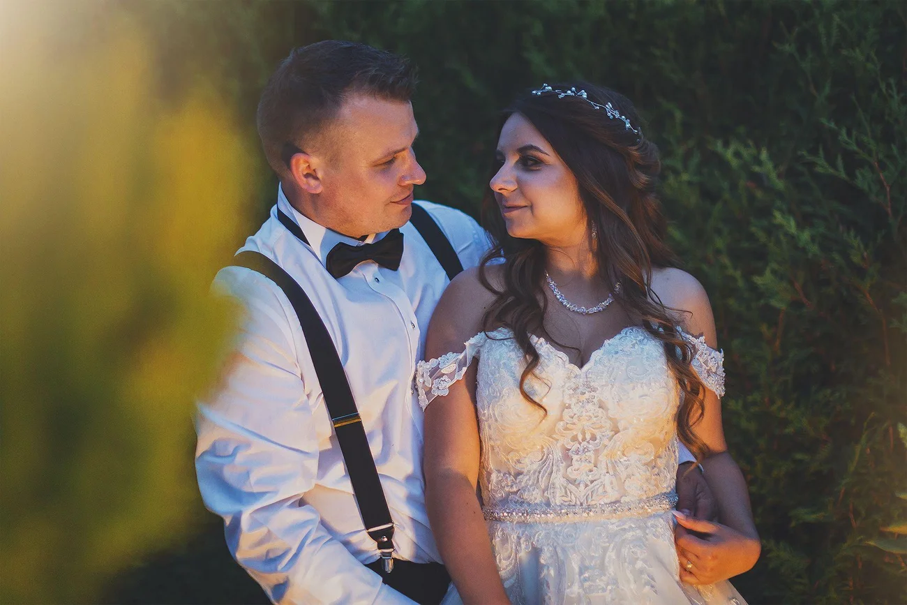 Plener w dniu ślubu