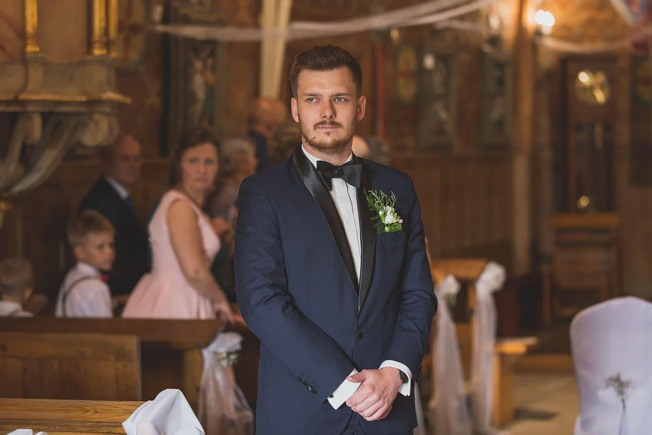 Ceremonia - czekając na Pannę Młodą