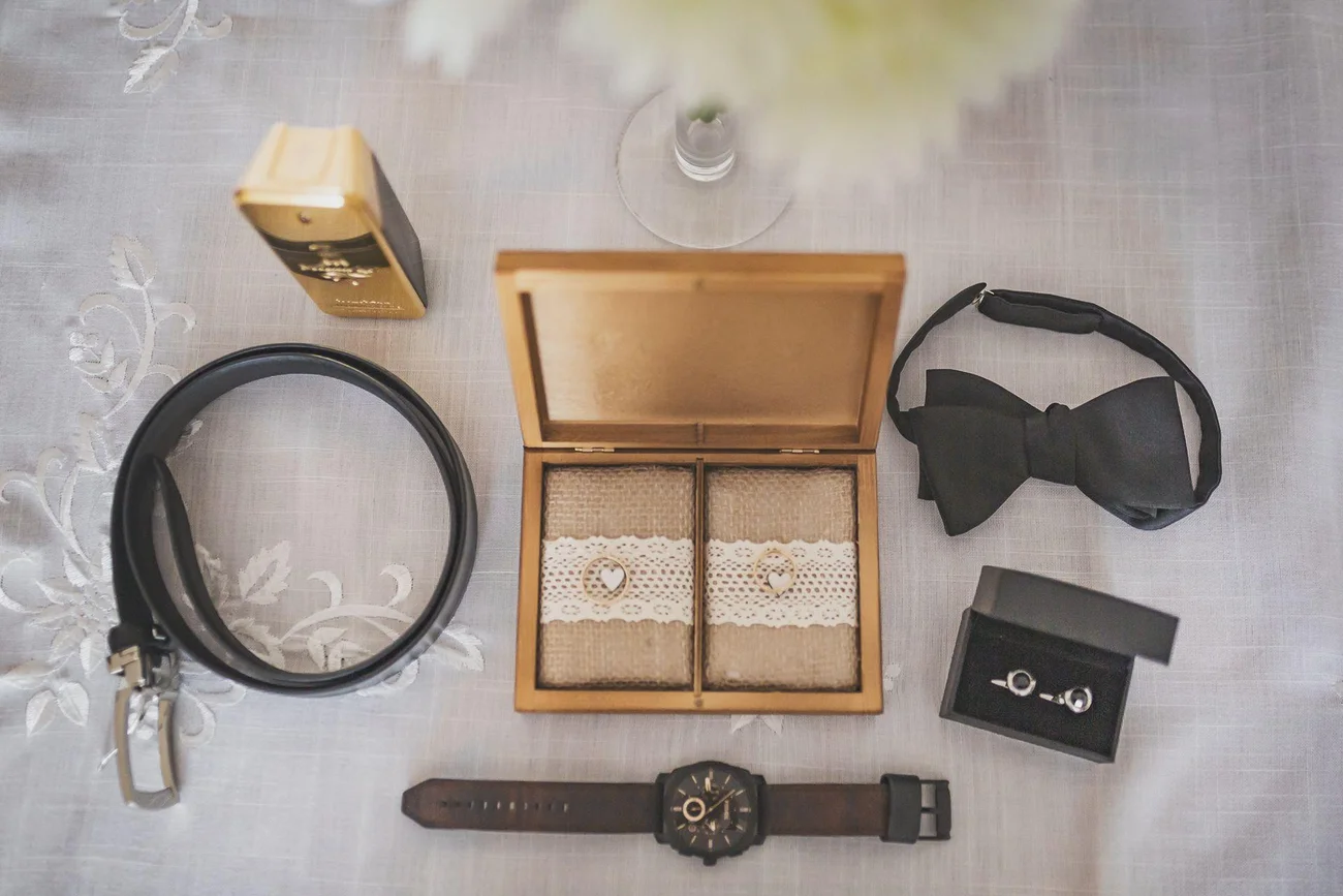 Reportaż ślubny przygotowania detal