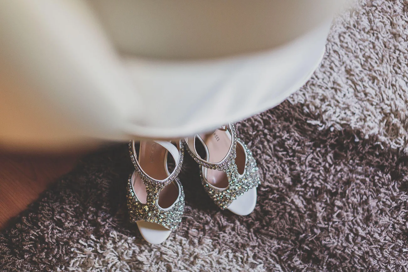 Buty ślubne panny młodej