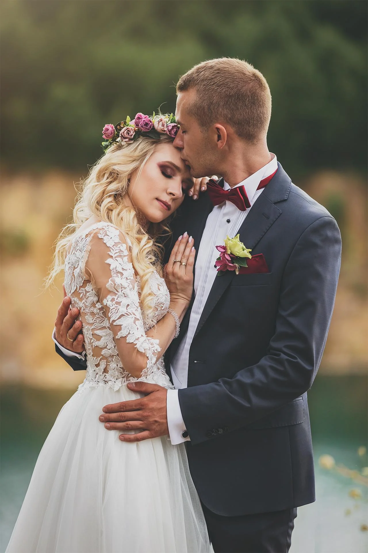 Romantyczna sesja ślubna